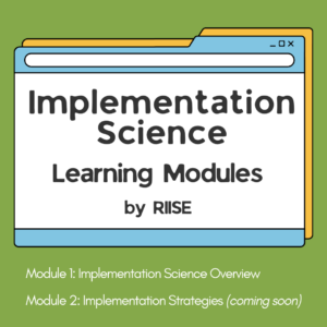 Image of Implementation Science Learning Module